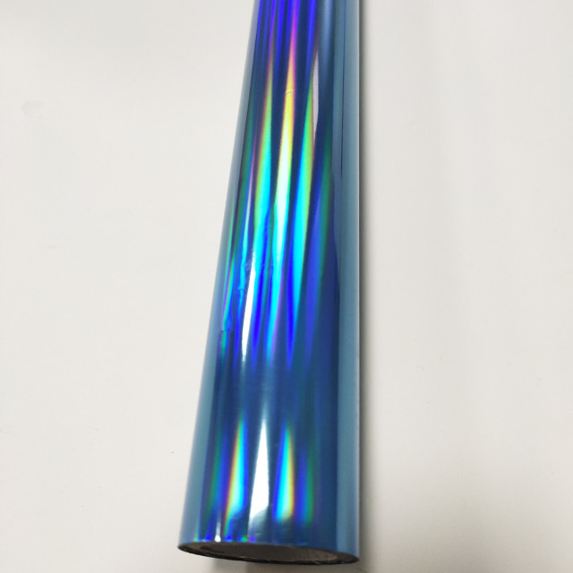 Blue Holographic Foil