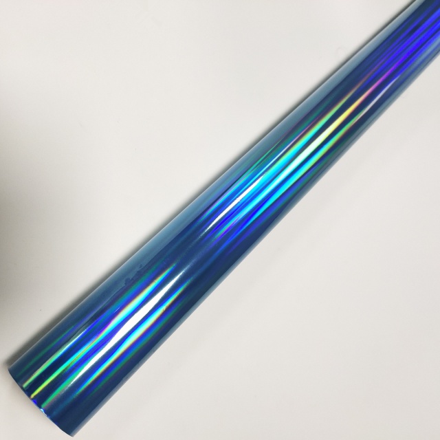Blue Holographic Foil