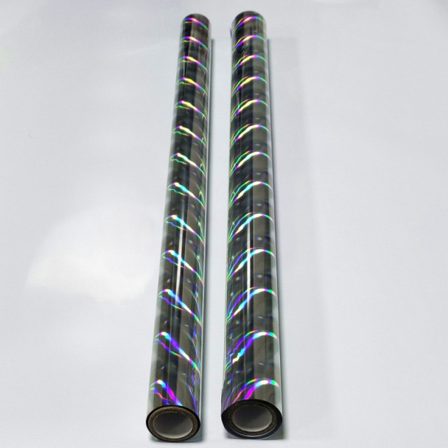 Silver Holographic Hot Stamping Foil
