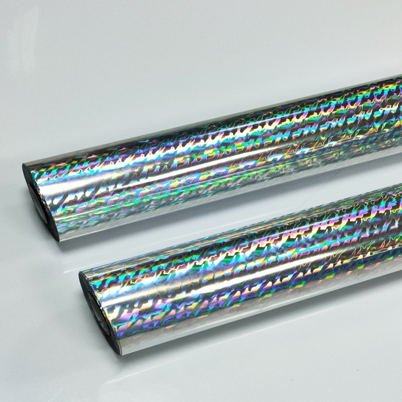 holographic foil for fishing lures