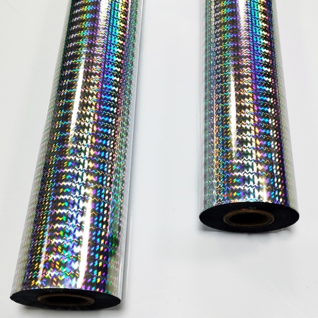 holographic hot stamping foil for fishing lures