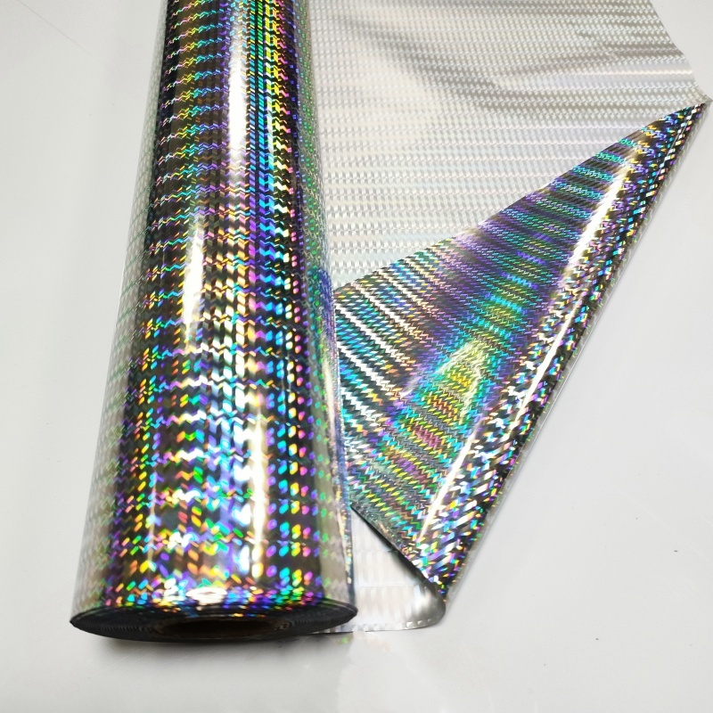 holographic hot stamping foil for fishing lures