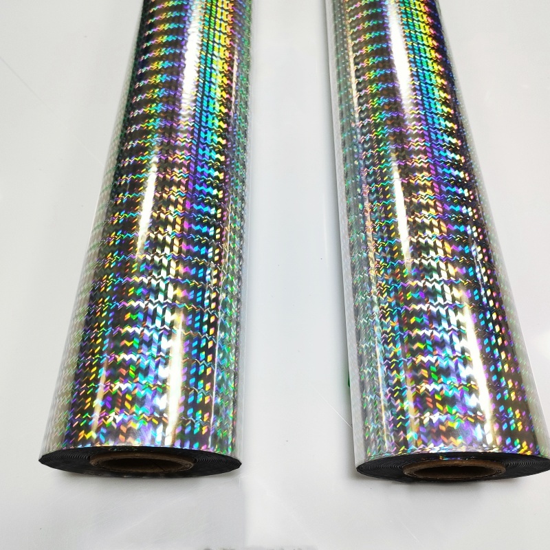 holographic hot stamping foil for fishing lures