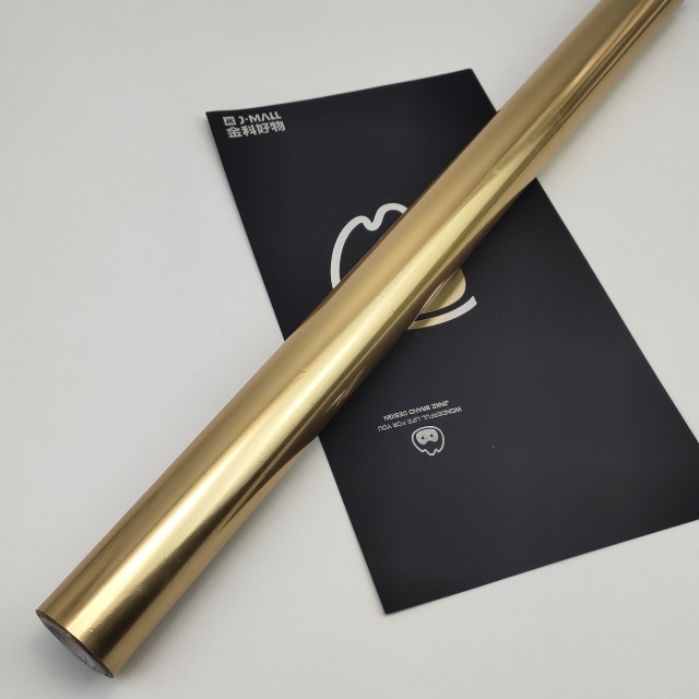 Foils for tactile paper and anti-scratch film stamping
