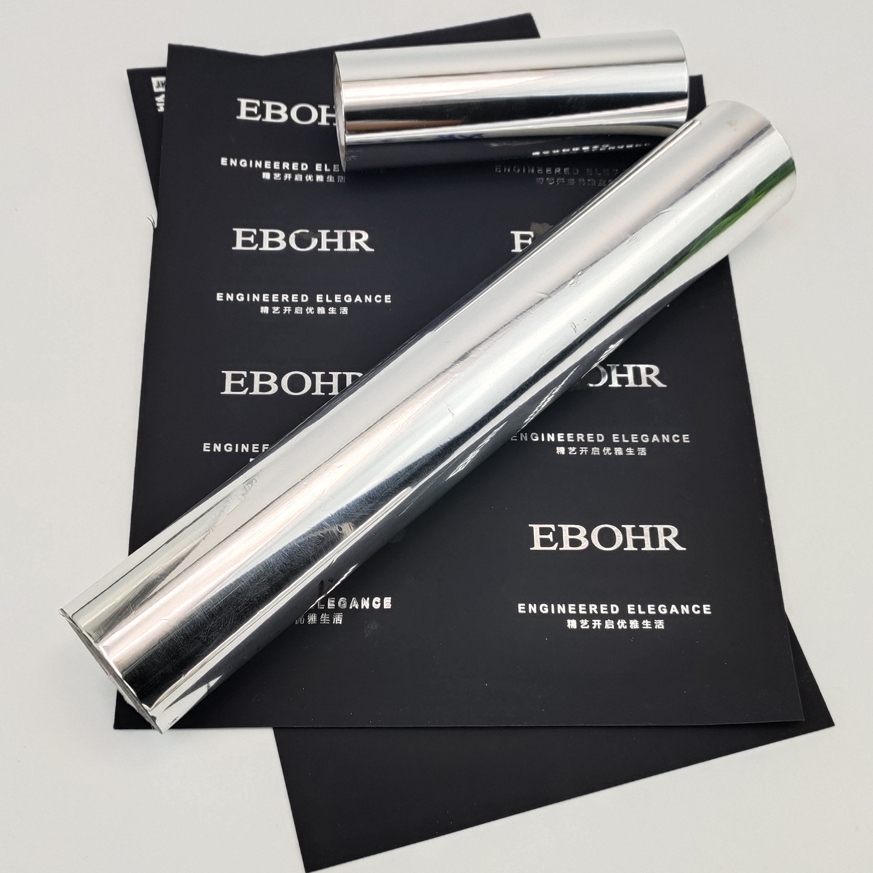 Foils for tactile paper and anti-scratch film stamping