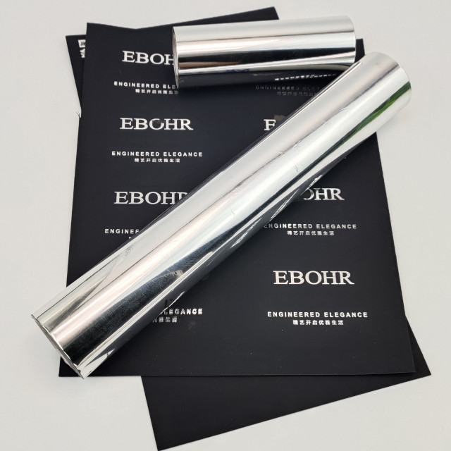 Foils for tactile paper and anti-scratch film stamping