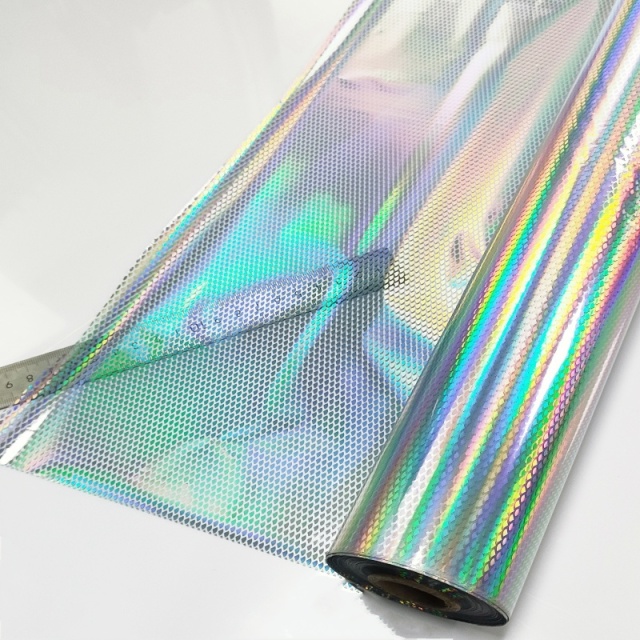 Fish Erbium Holographic Washed Aluminum Foil