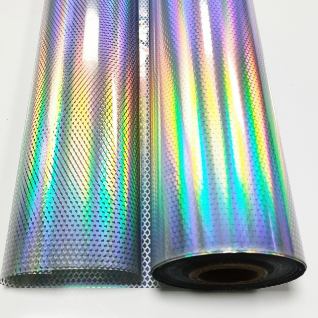 Fish Erbium Holographic Washed Aluminum Foil