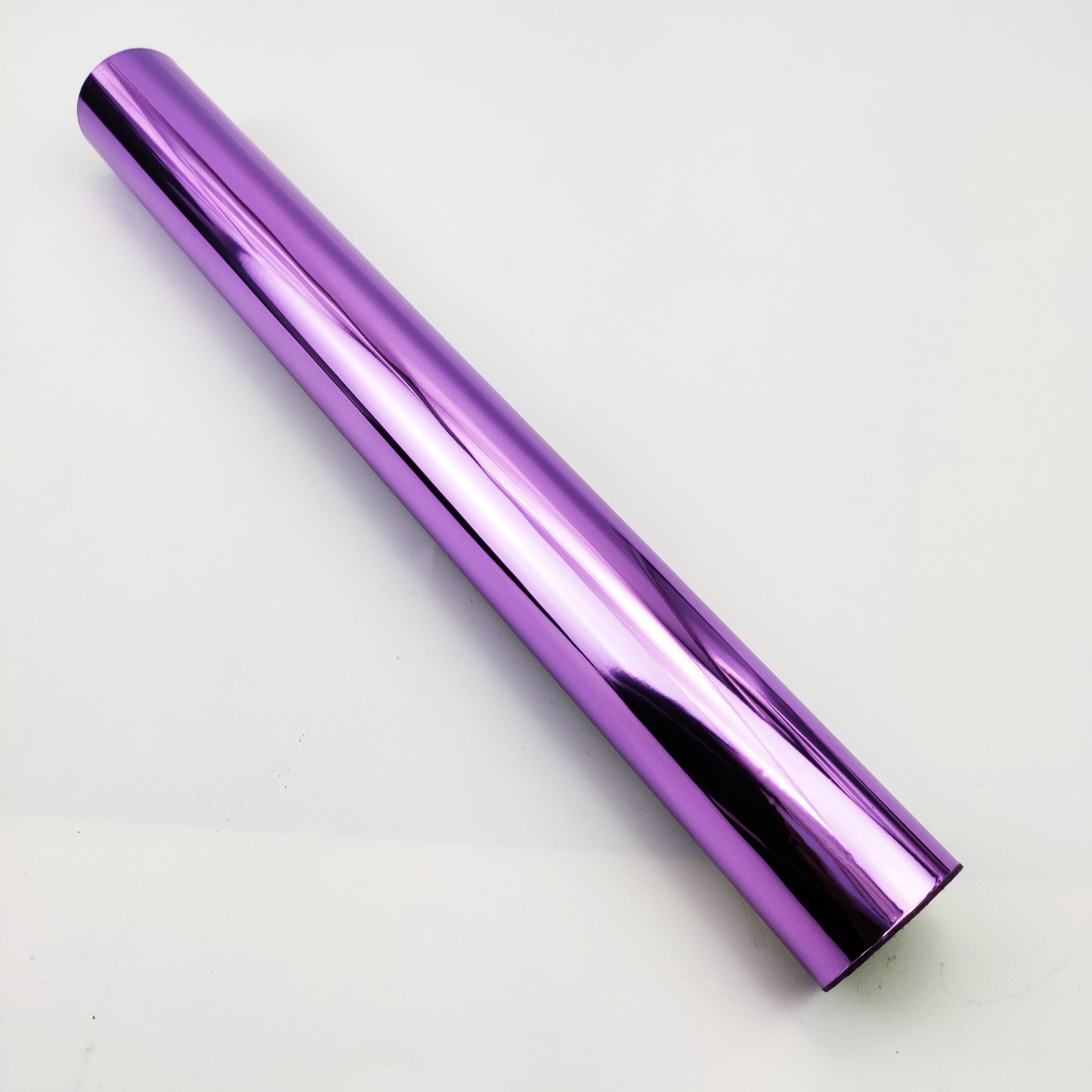 Purple double-sided bronzing foil