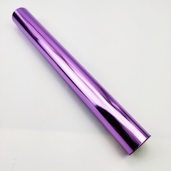 Purple double-sided bronzing foil