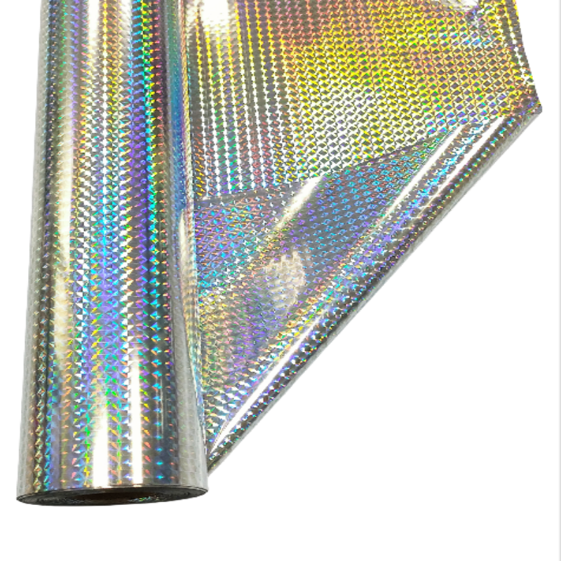 Double-sided transparent hot stamping foil