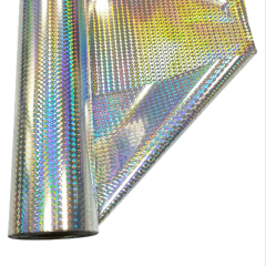 Double-sided transparent hot stamping foil