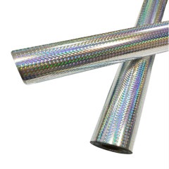 Double-sided transparent hot stamping foil