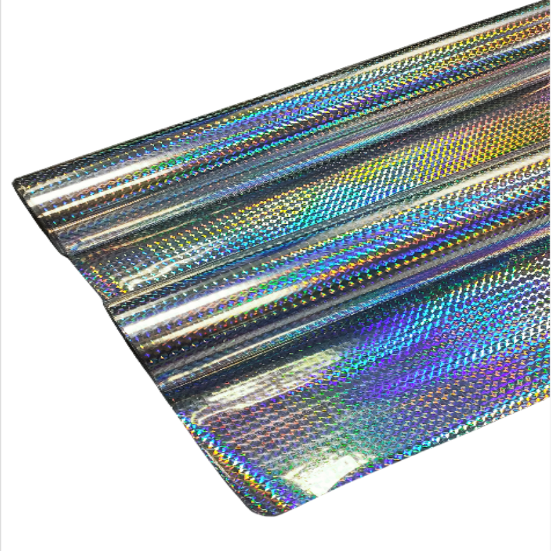 Double-sided transparent hot stamping foil