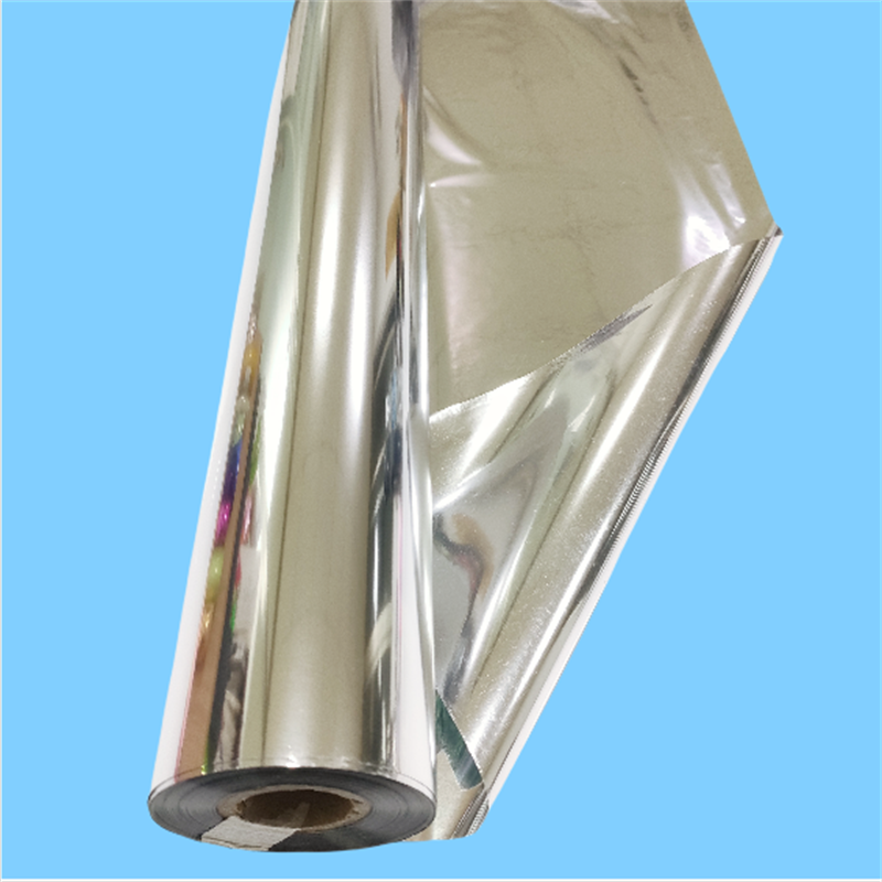 Transparent Plastic Stamping Double Side Gold Foil