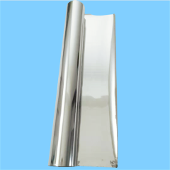 Transparent Plastic Stamping Double Side Gold Foil