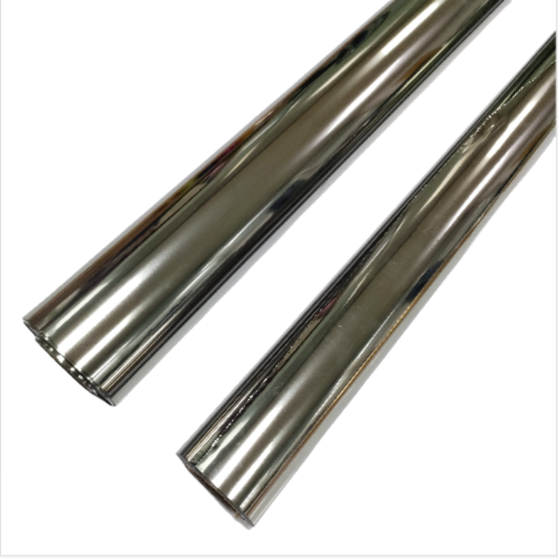 Double-sided hot stamping foil stamping clear plastic