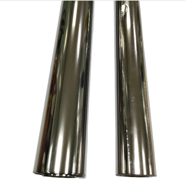 Double-sided hot stamping foil stamping clear plastic