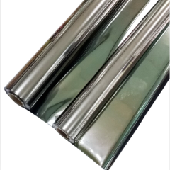 Double-sided hot stamping foil stamping clear plastic