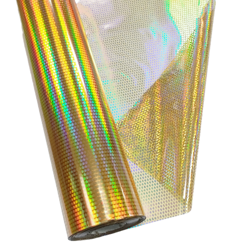 Aluminum Washed Holographic Foil Lure Stamping
