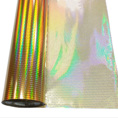 Aluminum Washed Holographic Foil Lure Stamping