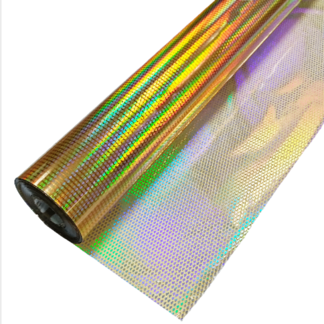 Aluminum Washed Holographic Foil Lure Stamping