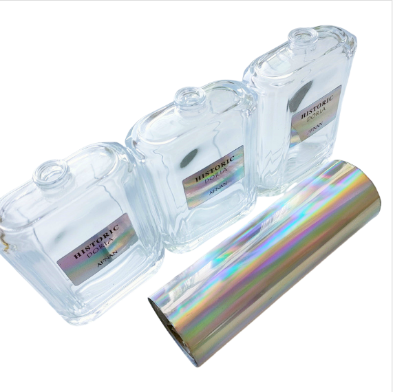 Holographic Hot Stamping Foil Glass Bottle Stamping