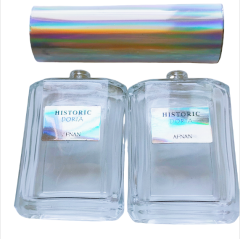 Holographic Hot Stamping Foil Glass Bottle Stamping