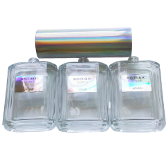 Holographic Hot Stamping Foil Glass Bottle Stamping