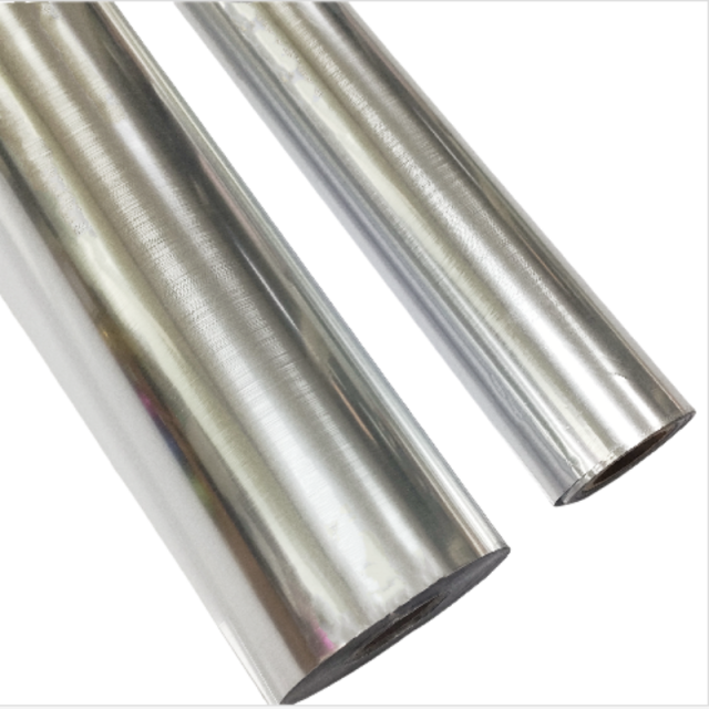 Brushed hot stamping foils for plastic stamping