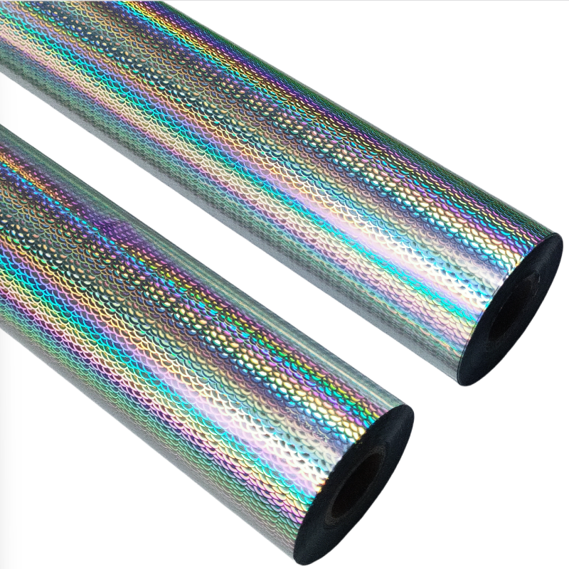 Laser foils for stamped lures