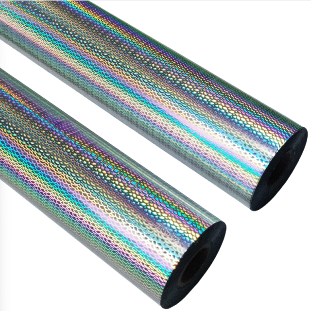 Laser foils for stamped lures