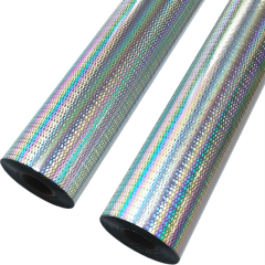 Laser foils for stamped lures
