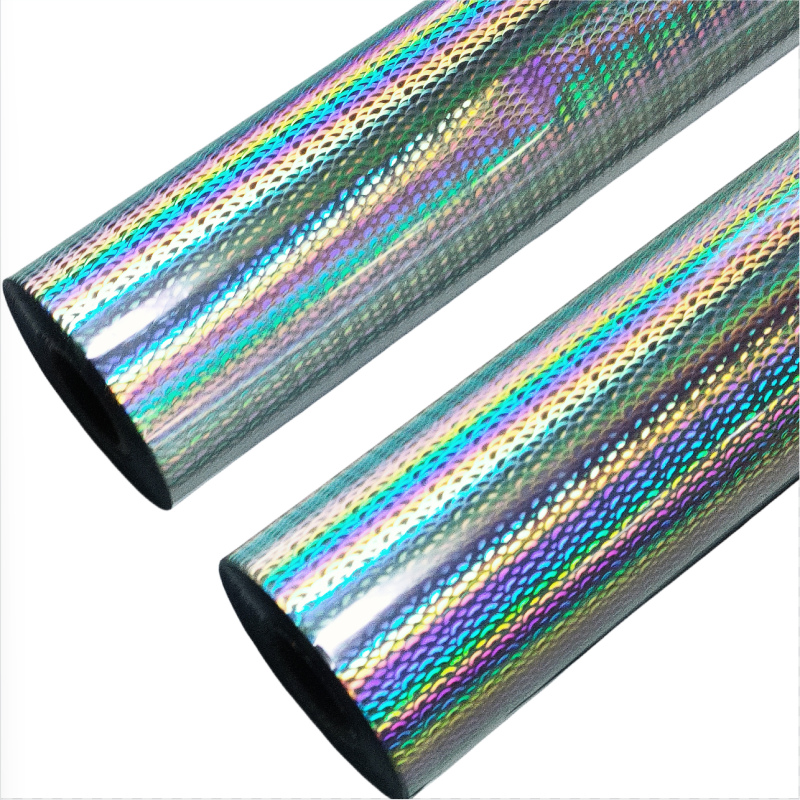 Laser foils for stamped lures