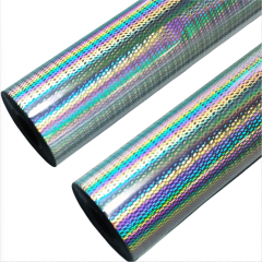 Laser foils for stamped lures