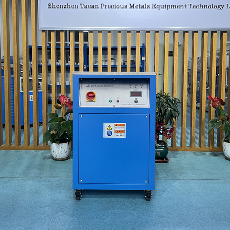 TAEANTECH 1KG-15KG Induction Gold sliver copper Platinum Melting Furnace