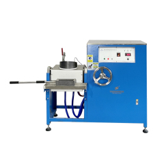 TAEANTECH 30kg-150kg handwheel tilt gold melting equipment
