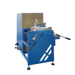 TAEANTECH 30kg-150kg handwheel tilt gold melting equipment