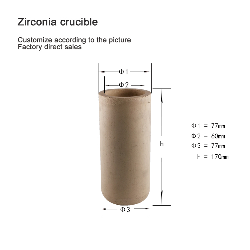 TAEANTECH Zirconia crucible