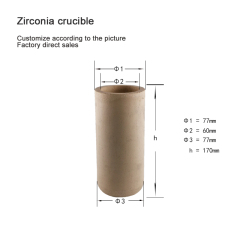 TAEANTECH Zirconia crucible