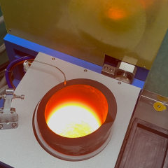 TAEANTECH 30kg-100kg Gold Silver Copper Automatic Pouring Melting Machine