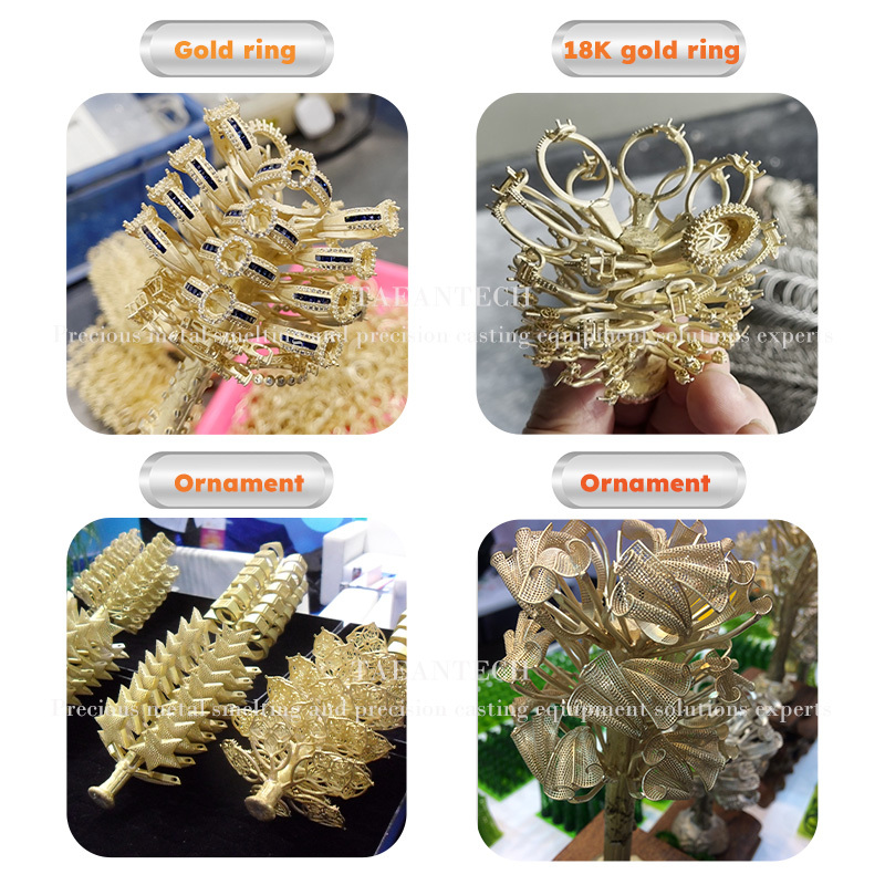 TAEANTECH 1-10kg Jewelry rings Vacuum Pressure Gold Casting Machine