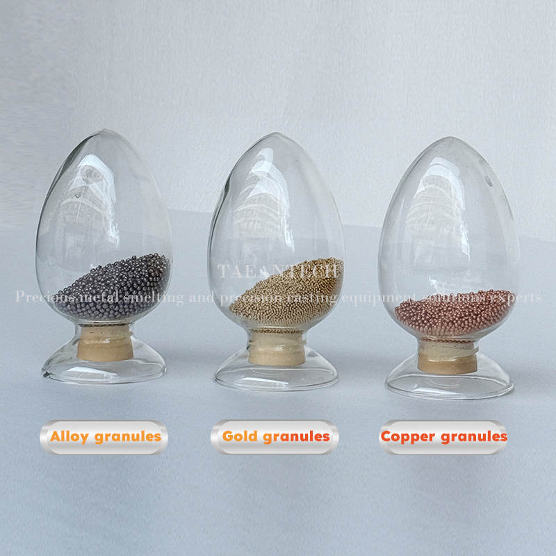 TAEANTECH 1-10kg Gold sliver copper Vacuum granulator machine