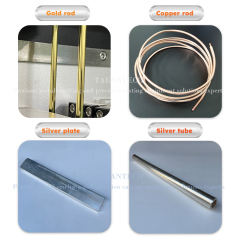 TAEANTECH 1-20kg Vacuum gold silver copper continuous casting equipment