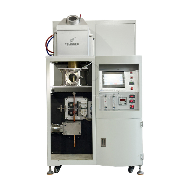 TAEANTECH 50kg High Vacuum Gold Silver Copper Continuous Casting Machine