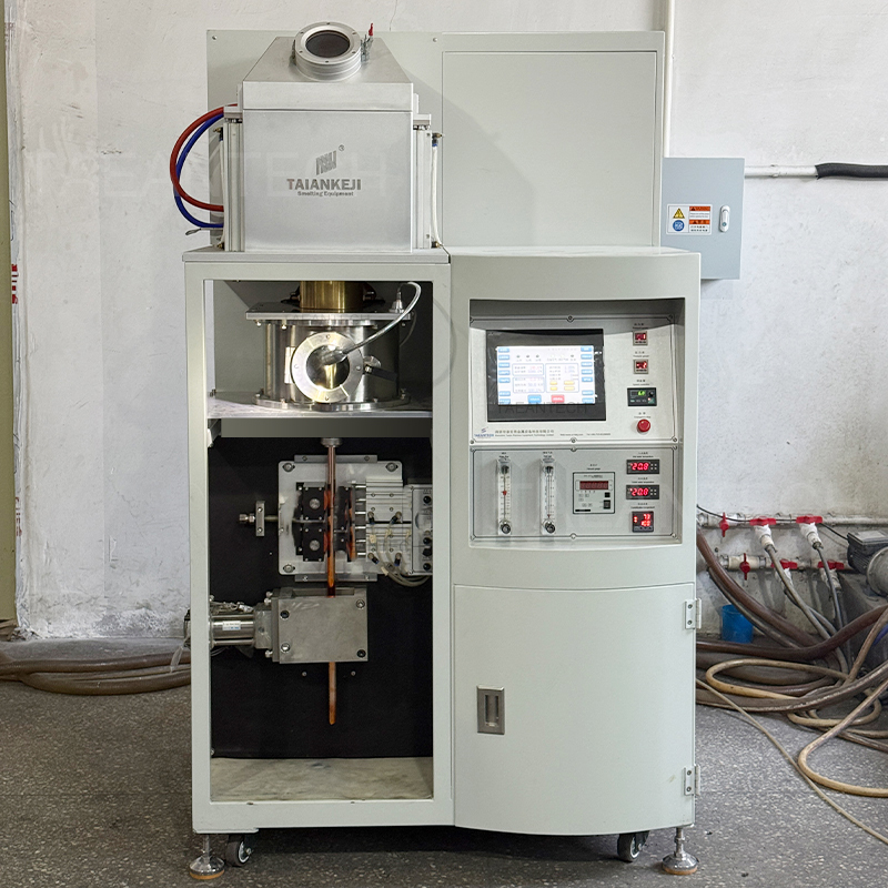 TAEANTECH 50kg High Vacuum Gold Silver Copper Continuous Casting Machine