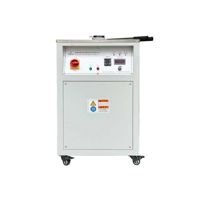 TAEANTECH 1KG-15KG Induction Gold sliver copper Manual Pouring Melting Furnace