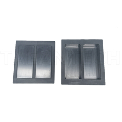 TAEANTECH Vacuum Gold bar Casting Machine Gold Bar Mold 2Pcs*1kg Mold