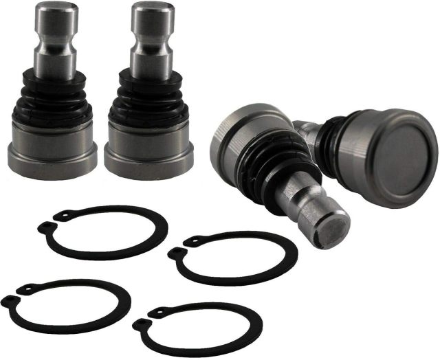 Ball Joint Set for All Polaris RZR 800 570 900, 10-20 Sportsman 850,15-20 Scrambler 1000,Polaris Ranger 800 900 XP/Crew,4pcs ATV/UTV A-Arm Front Ball Joint Joints Set Upper and Lower Replaces 7061220