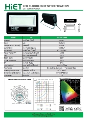 HIET LED Floodlight (Super Power)  400W  DAYLIGHT